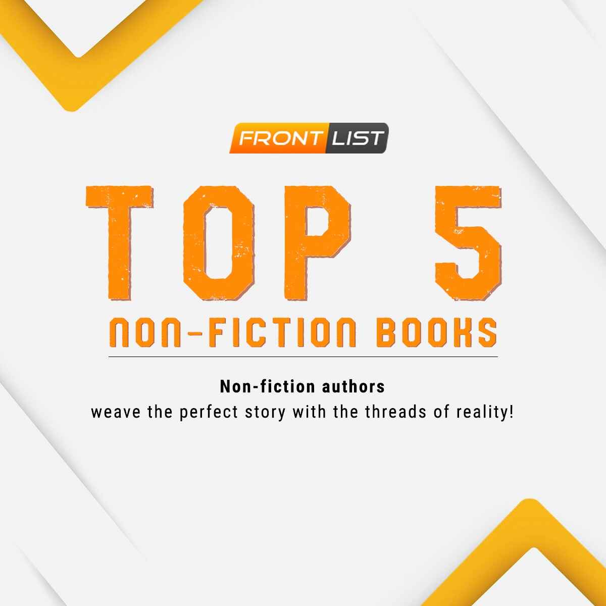 Top 5 Non-Fiction Books to Read | Frontlist