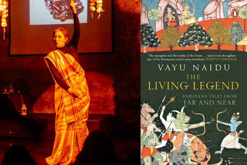 Vayu Naidu Author of The Living Legend