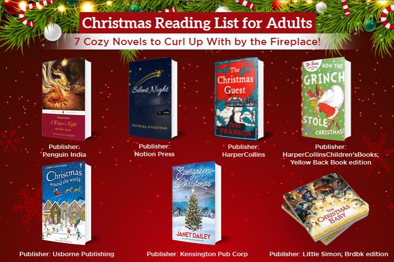 Christmas Reading List for Adults: 7 Cozy Novels to Curl Up With by the Fireplace! | Frontlist