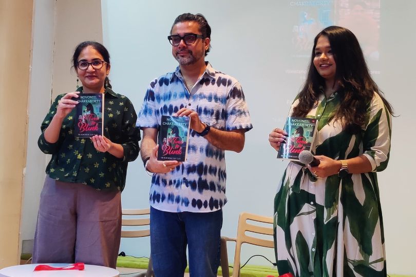 Frontlist Media Moderates the Launch Event of No Time to Blink by Novoneel Chakraborty at Oxford Bookstore