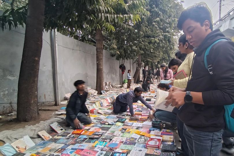 The Unofficial Book Bazaar Thriving Outside the World Book Fair