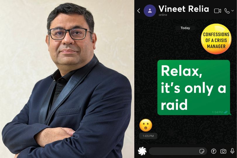 Interview with Vineet Relia, Author of Relax, It’s Only a Raid