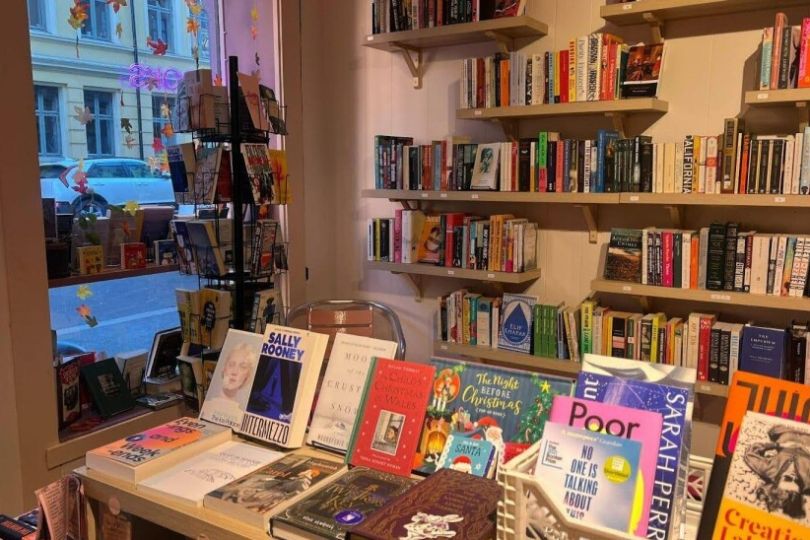 Prismatic Pages bookstore in Oslo