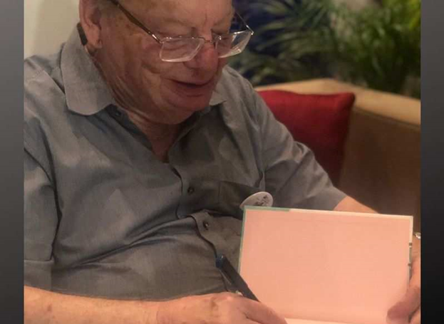 Ruskin Bond releases latest book at Noida school