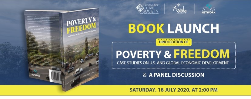 Participate in the digital book launch of Poverty and Freedom