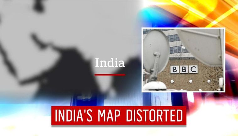 Frontlist | BBC Takes Distorting India's Map To New Low; Excludes J&amp;K-Ladakh Entirely, Corrects Badly