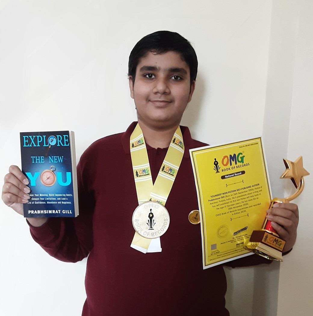 Frontlist | 14-year old Mohali kid authors an inspirational book