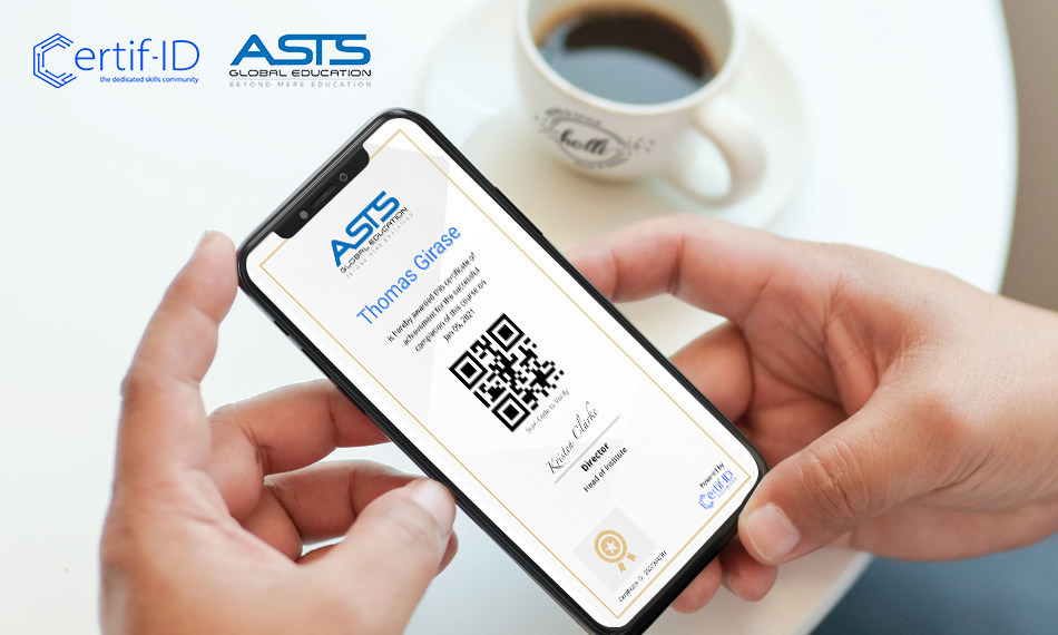 ASTS Global Education Makes Students Industry-Ready With Certif-ID