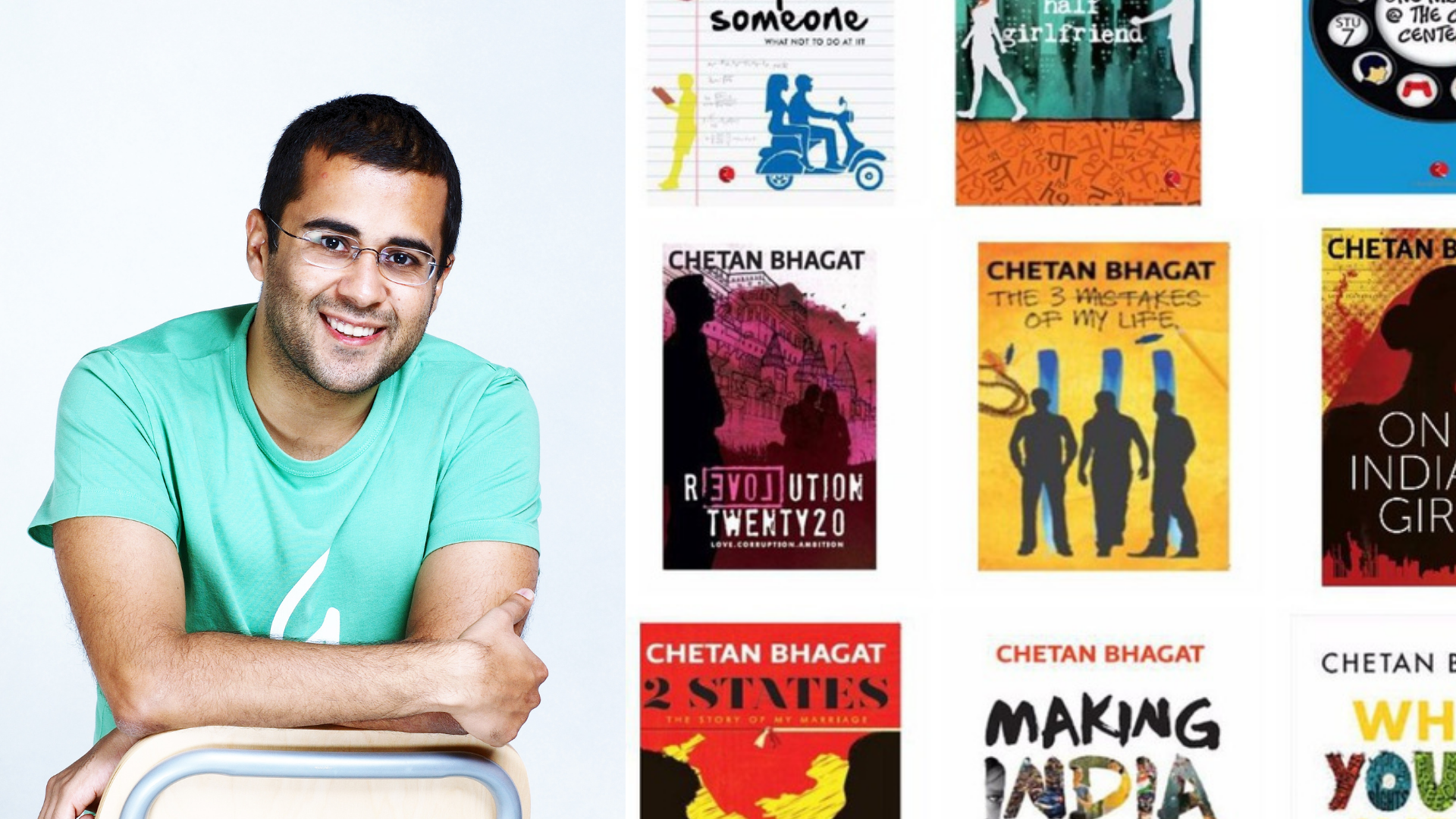 5 books by Chetan Bhagat to read while you sip your chai