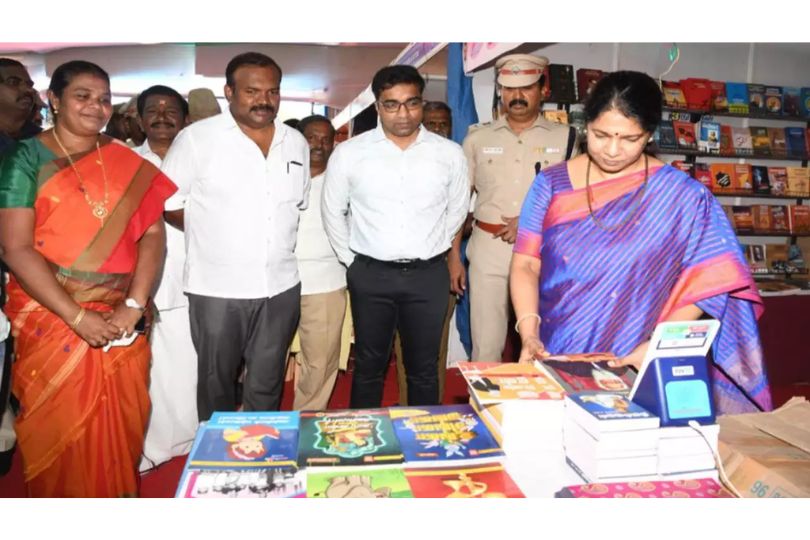 Tuticorin Book Fair Commences, MP Kanimozhi Highlights the Importance of Reading