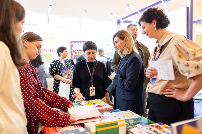The First Lady attends the Kyiv Book Fair | Frontlist