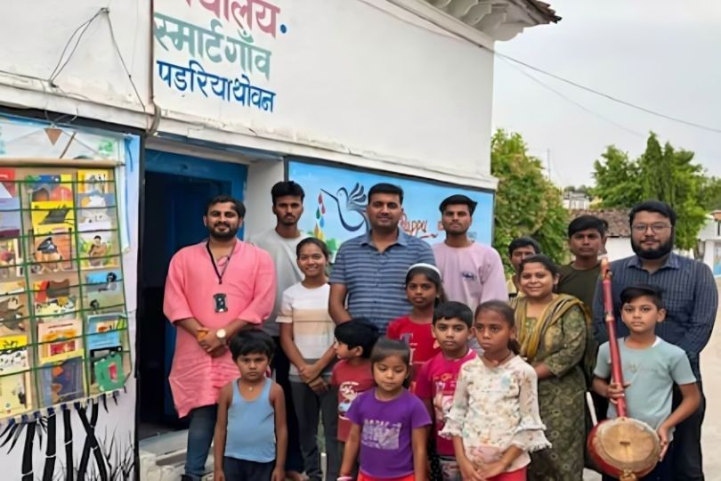 Azim Premji Foundation Opens Free Library in Padariya Thoban, MP | Frontlist