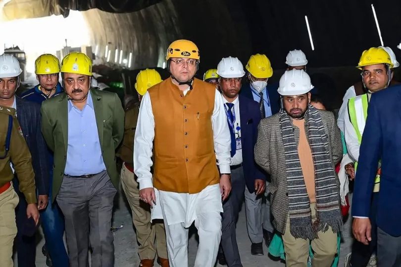 Uttarakhand CM Dhami Unveils Book on Silkyara Tunnel Rescue Operation