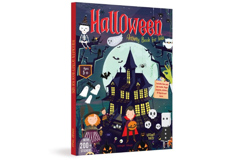 Halloween Activity Book For Kids